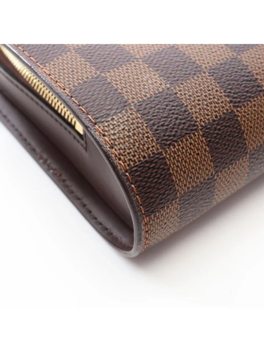Louis Vuitton Clutch Saint Canvas Leather